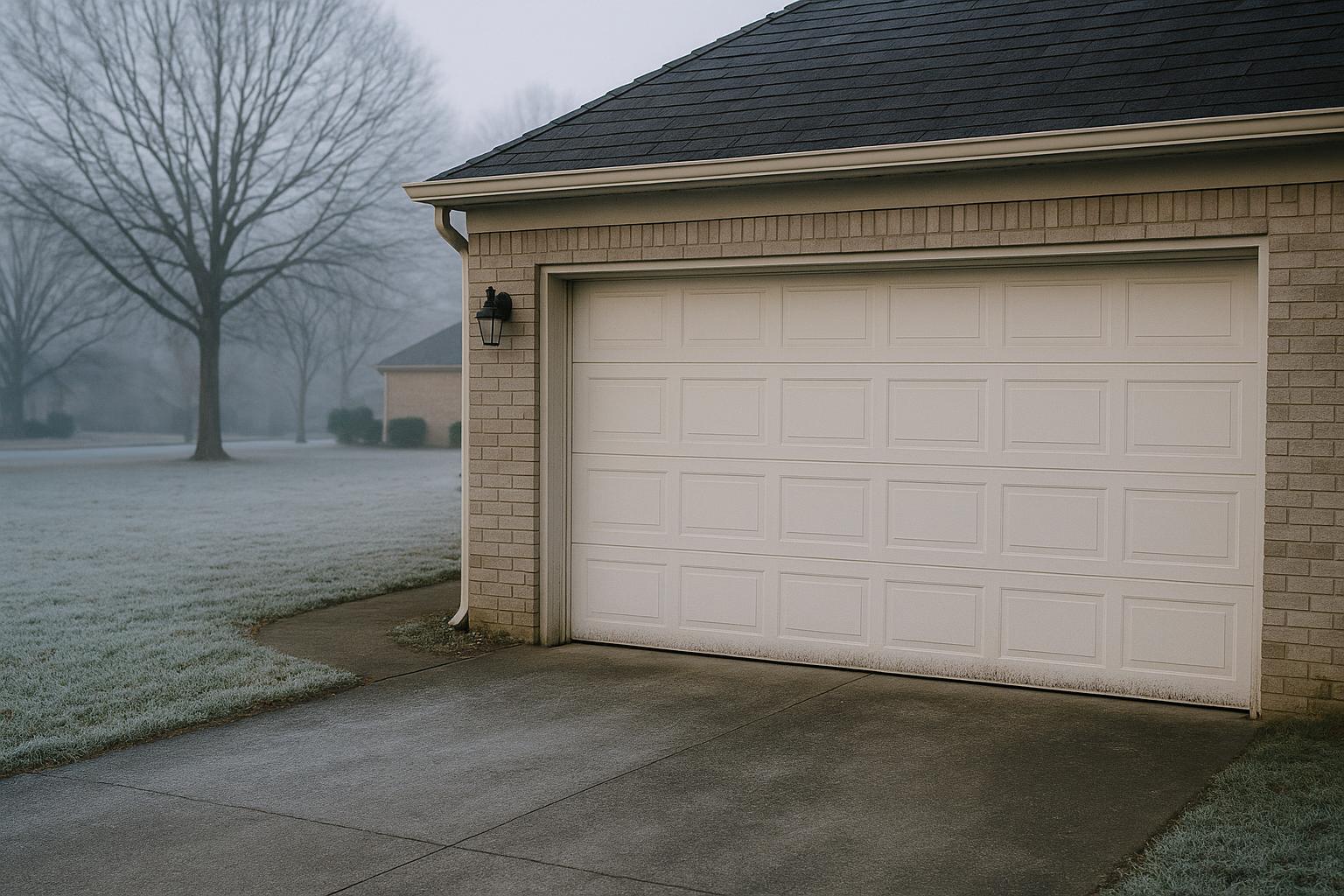 What to Do When Your Garage Door Won't Open in Cold Weather